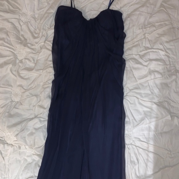BRAND NEW Aidan Maddox Strapless Gown - Picture 2 of 7